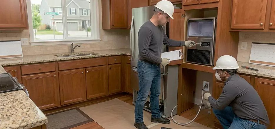Emergency Ice Maker Water Line Installation in Linden