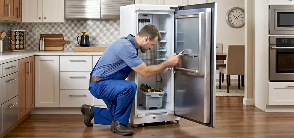 Refrigerator Ice Maker Leak Repair in Linden